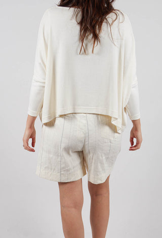 Gennaio R Shorts in Latte