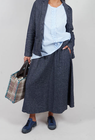 Giugno D Skirt in Denim Tbarb