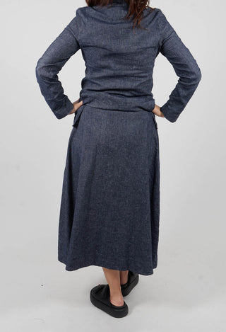 Giugno D Skirt in Denim Tbarb