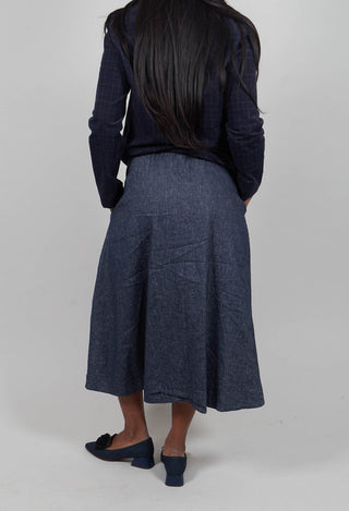 Giugno D Skirt in Denim Tbarb