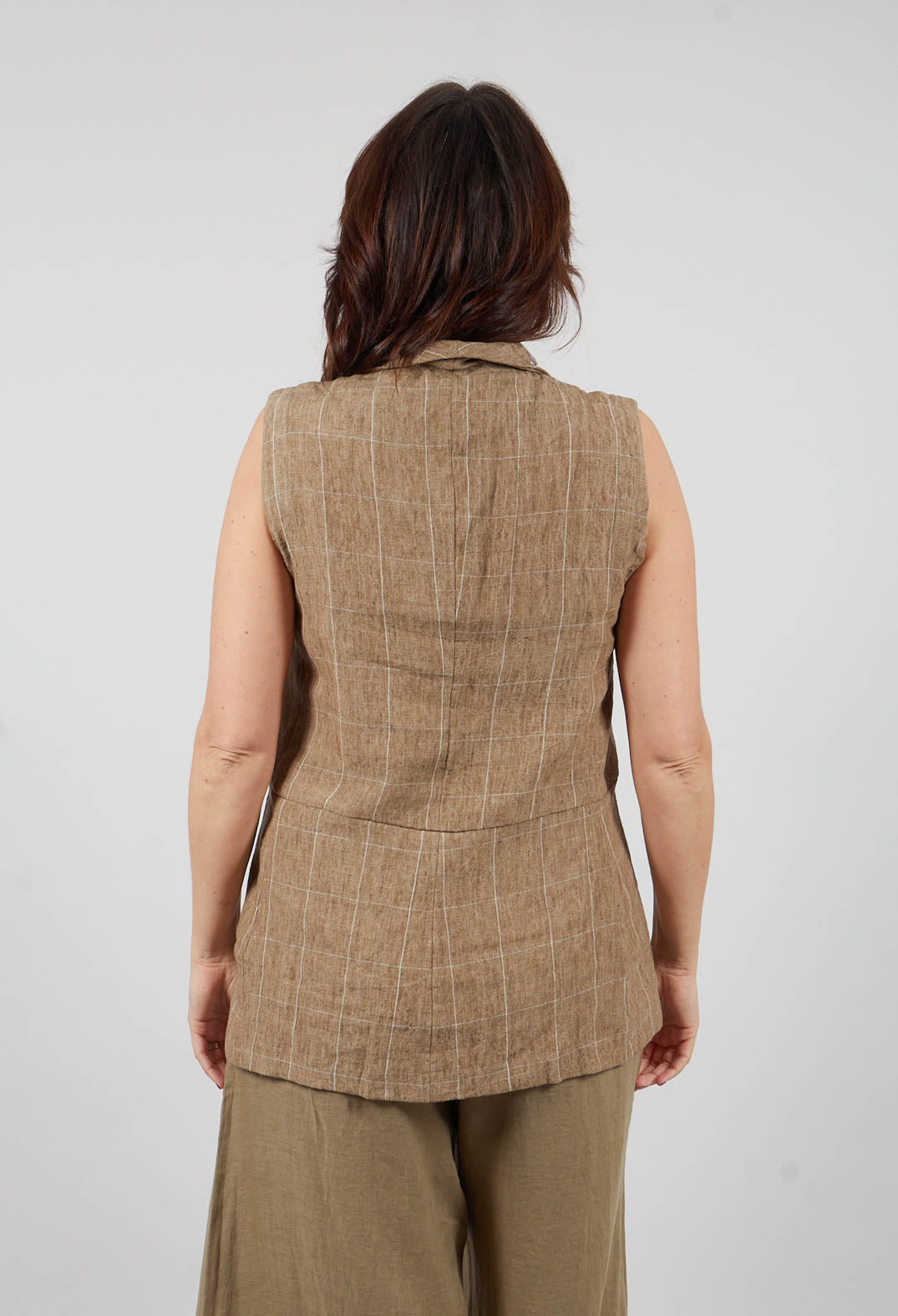 Goccia AE Waistcoat in Cumino Teuse