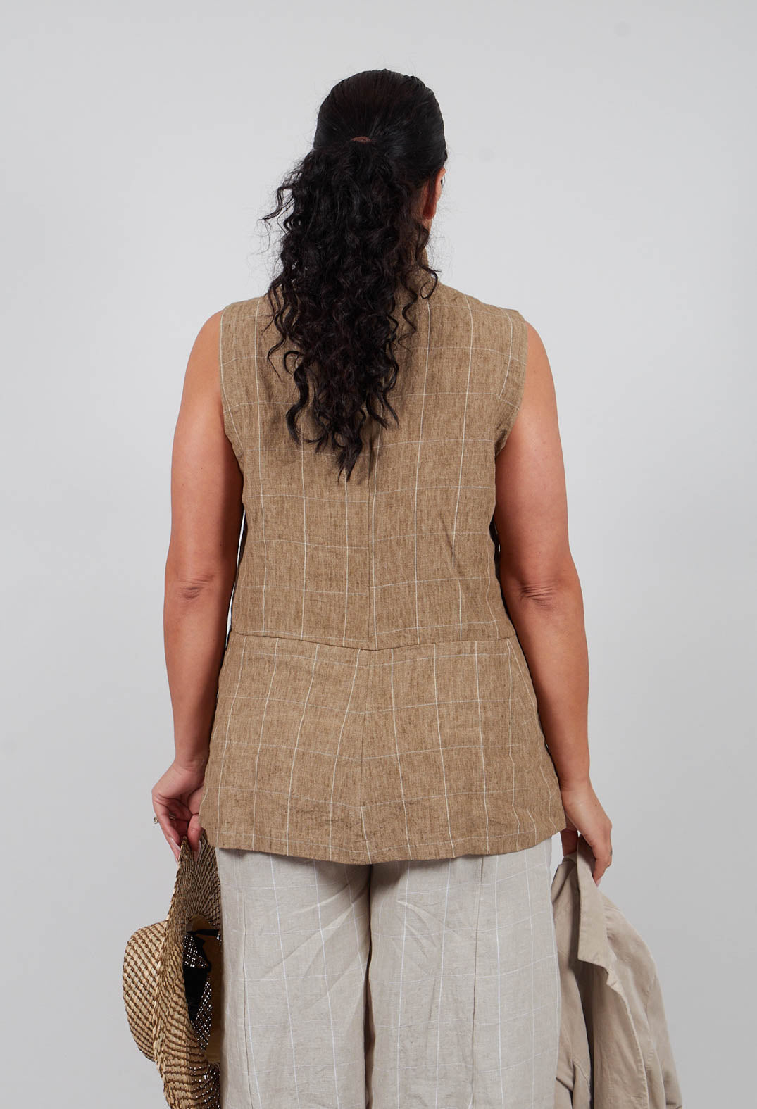 Goccia AE Waistcoat in Cumino Teuse