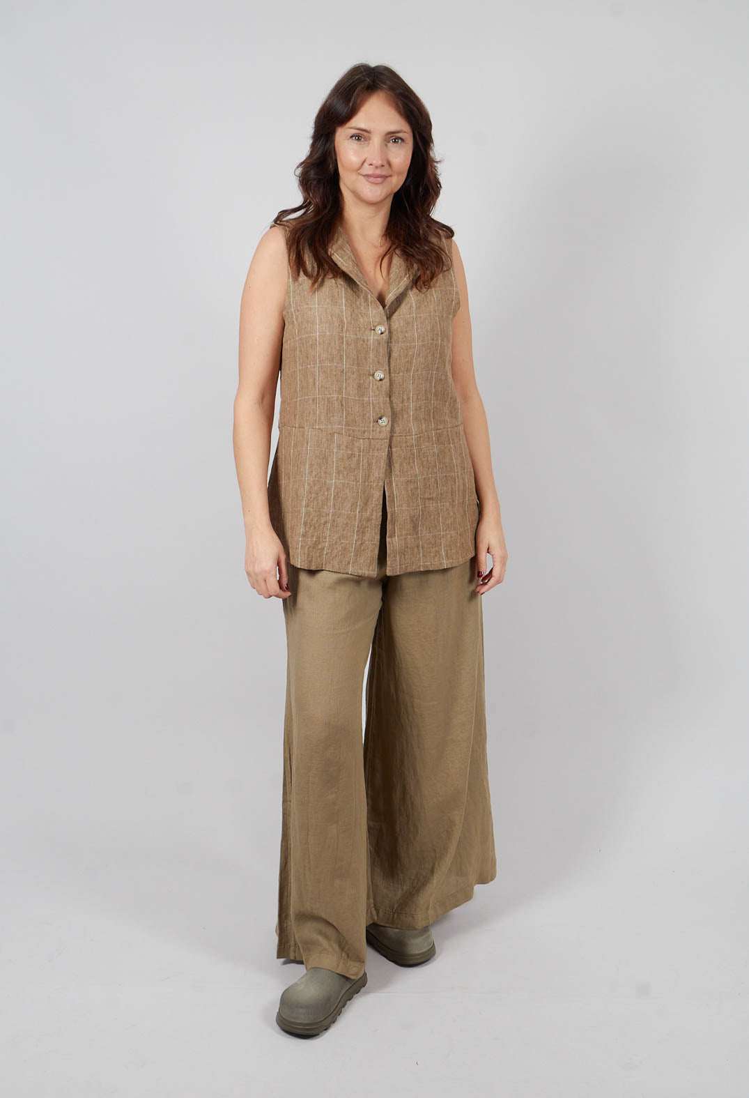 Goccia AE Waistcoat in Cumino Teuse