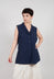 Goccia O Waistcoat in Blu