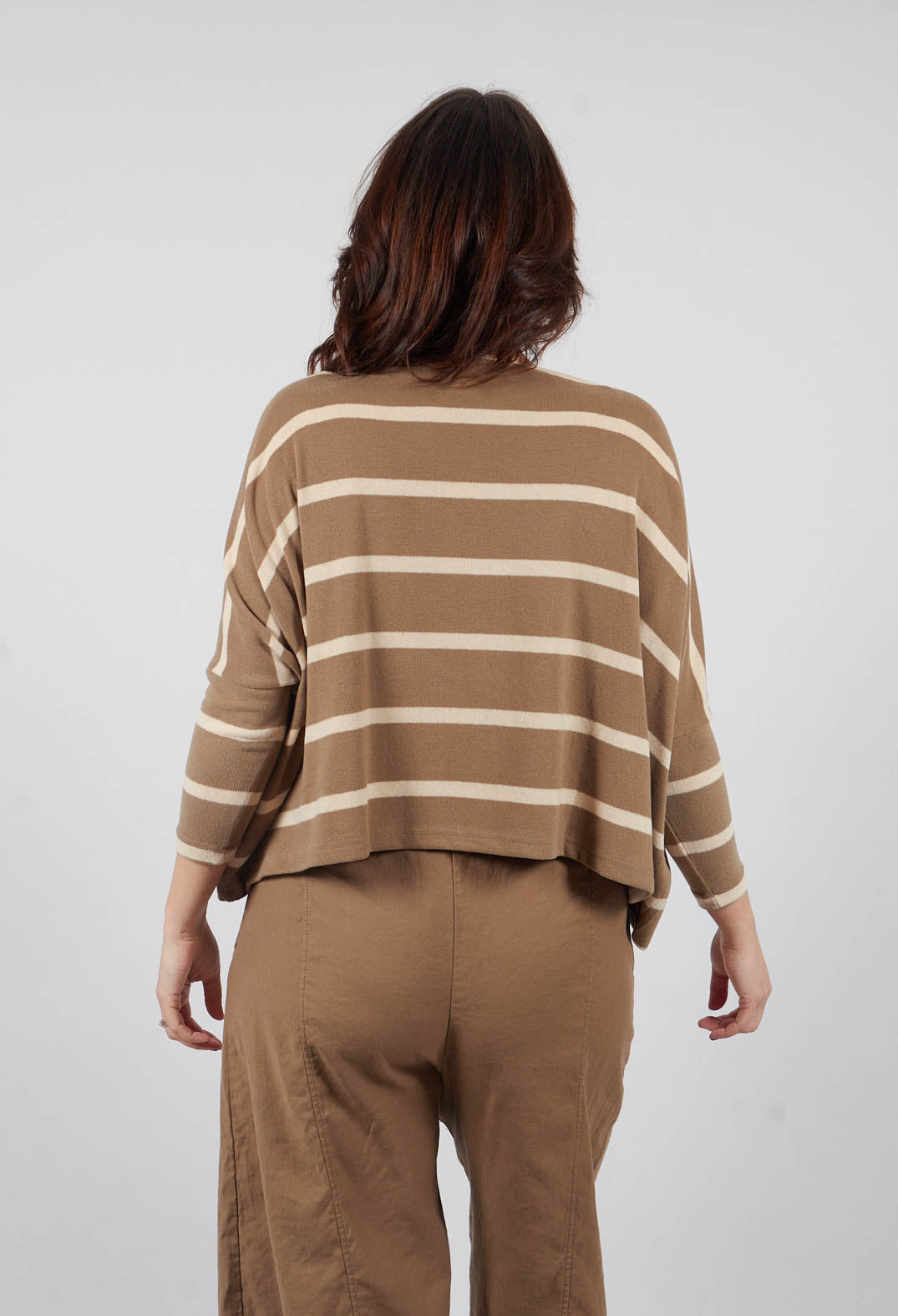 Kira M Jumper in Cumino Stripe