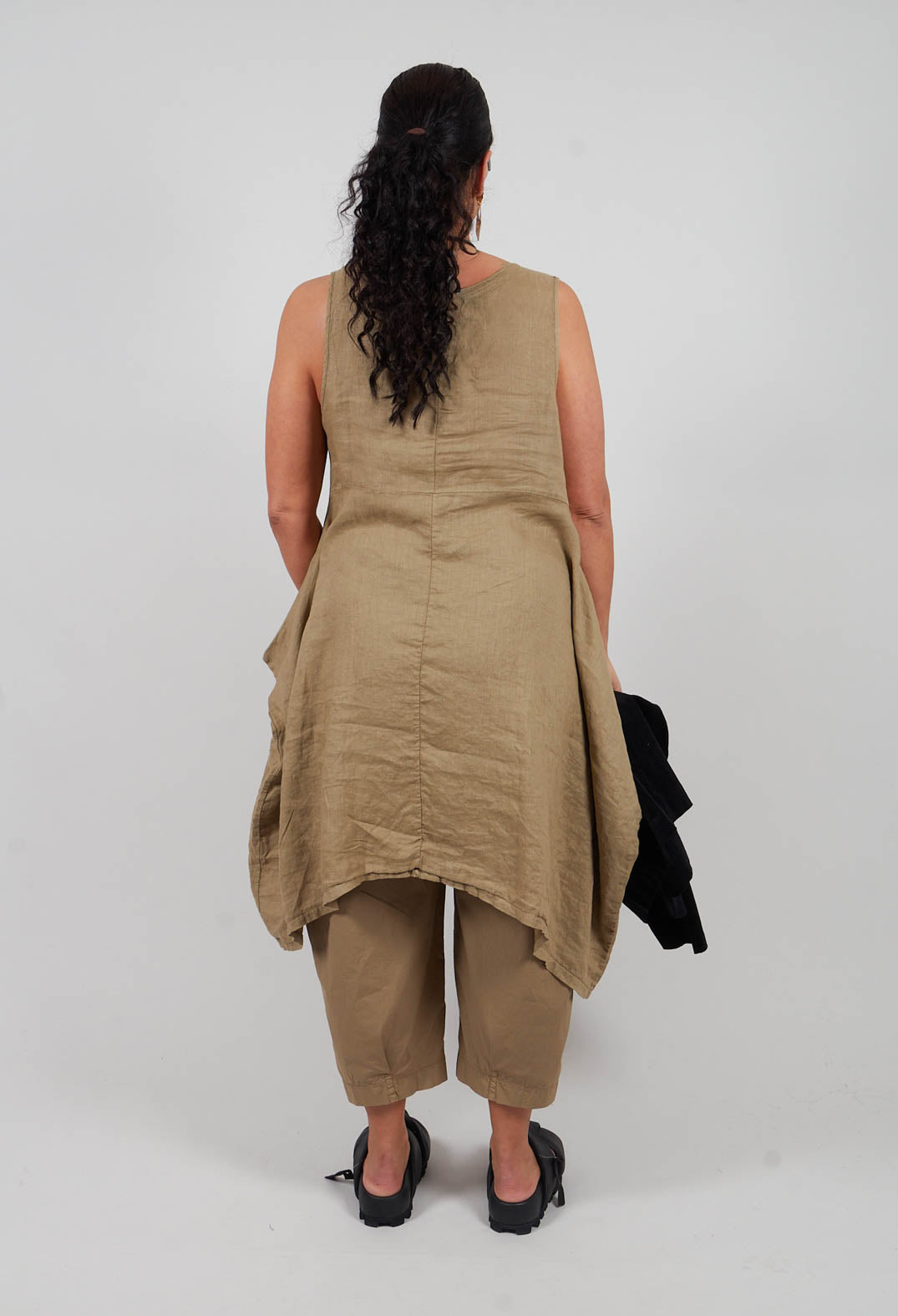 Lime L Tunic in Cumino