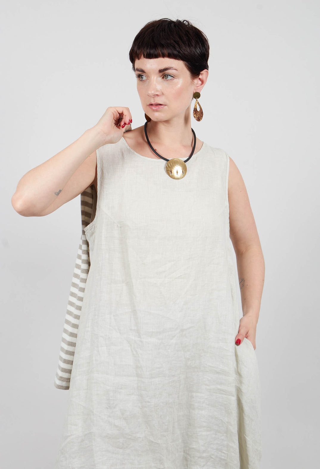 Lime L Tunic in Calce