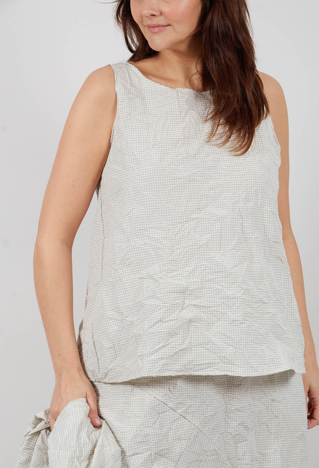 Luglio G Top in Calce Check