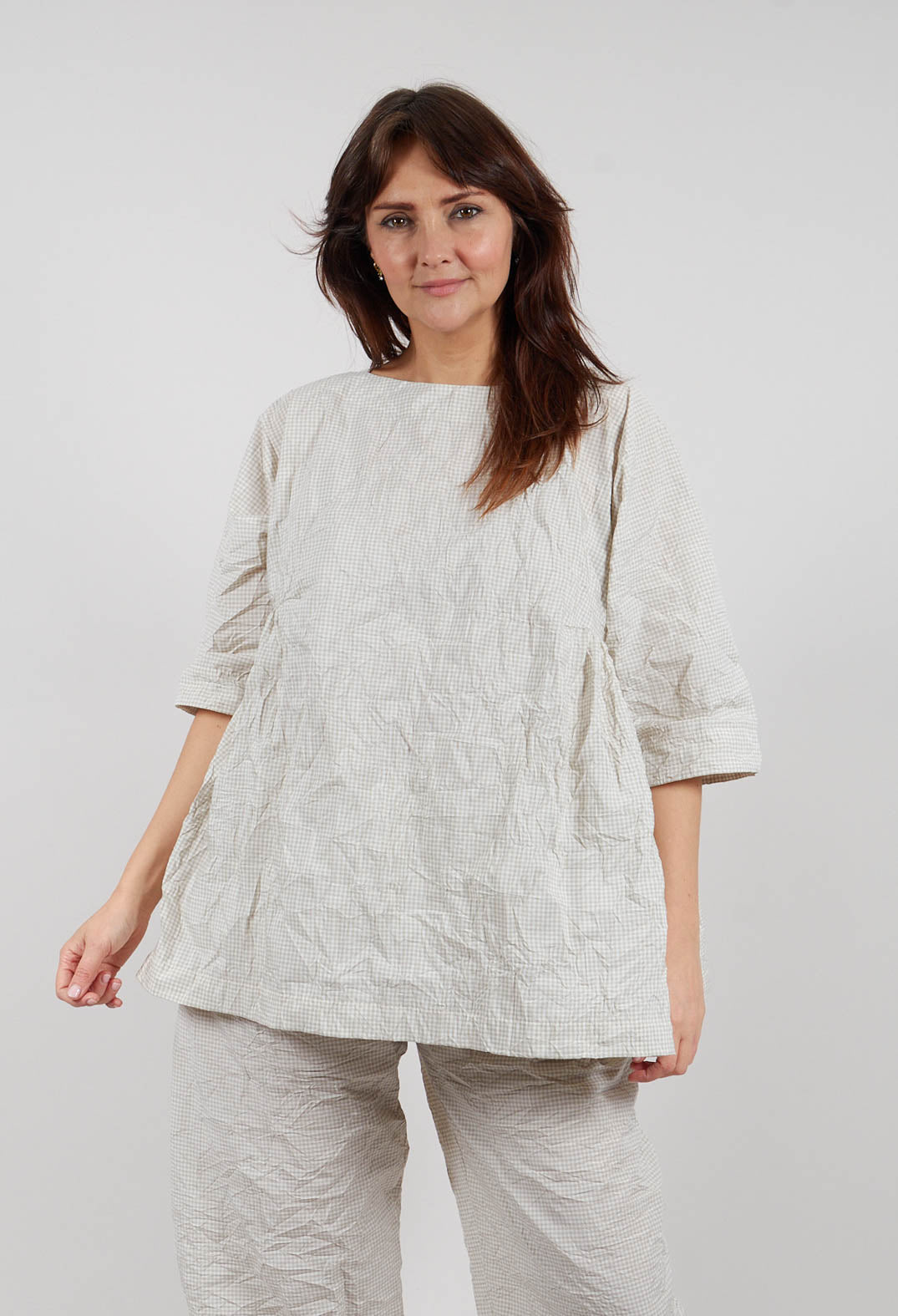 Mercoledi G Shirt in Calce Check