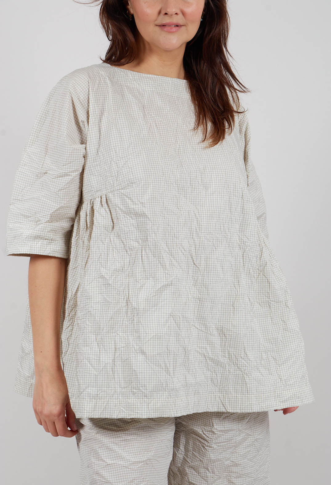 Mercoledi G Shirt in Calce Check