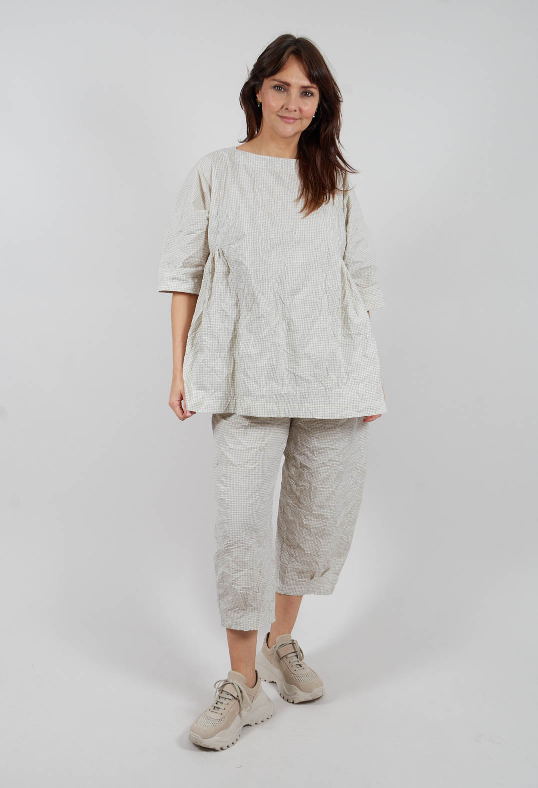 Mercoledi G Shirt in Calce Check