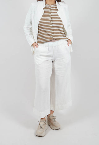 Pollo O Trousers in Latte