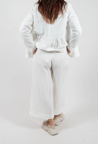 Pollo O Trousers in Latte