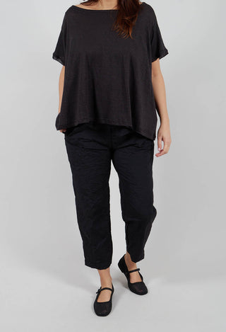 Preciso G Trousers in Nero