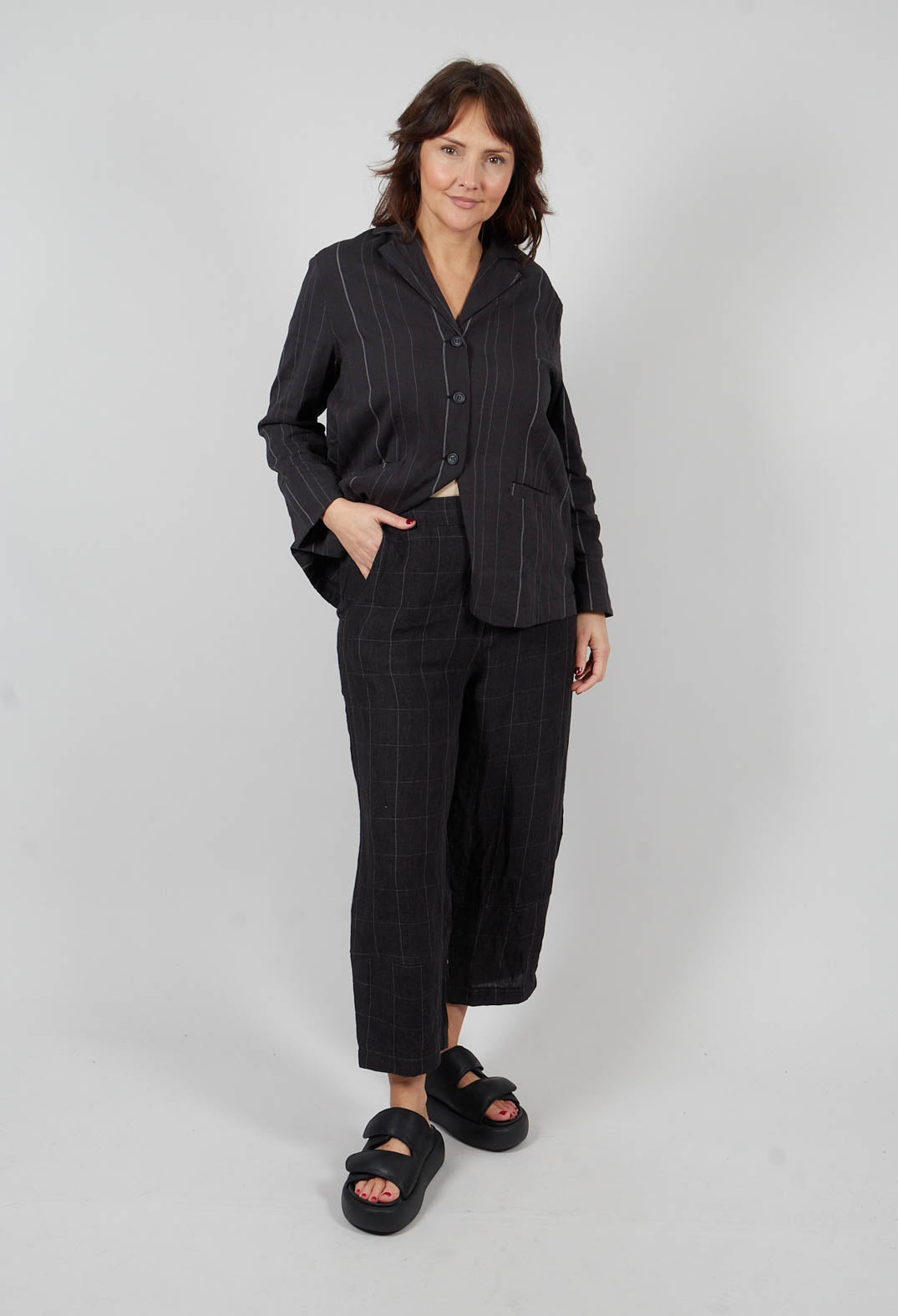 Rima AE Trousers in Antracite Teuse