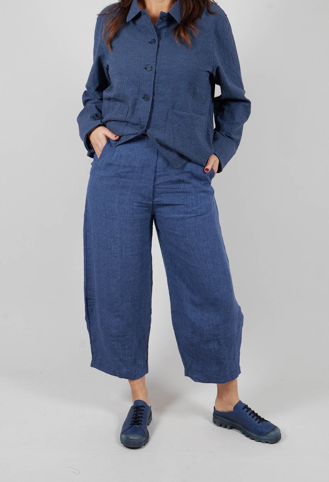 Rima AE Trousers in Blu Taste