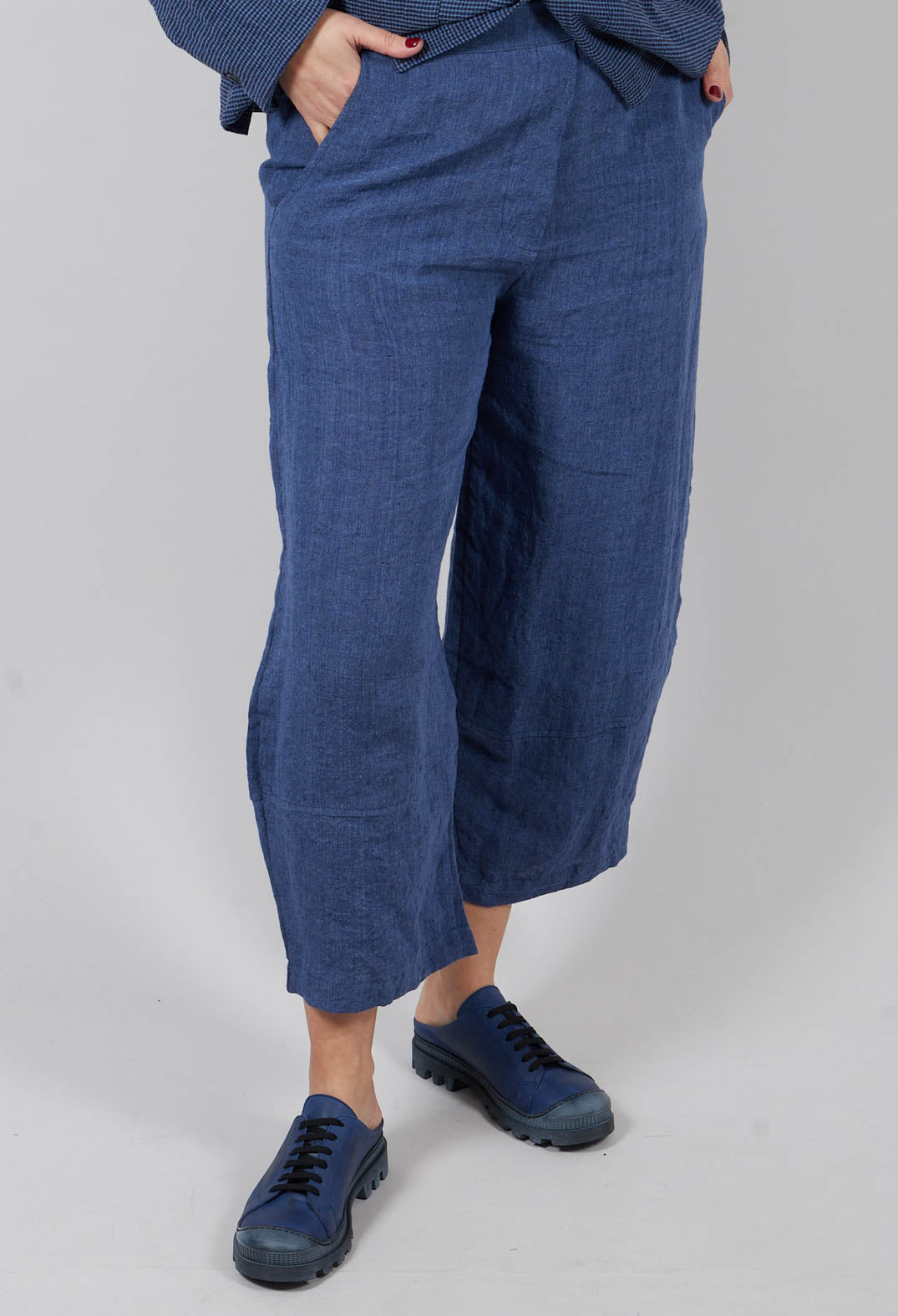 Rima AE Trousers in Blu Taste