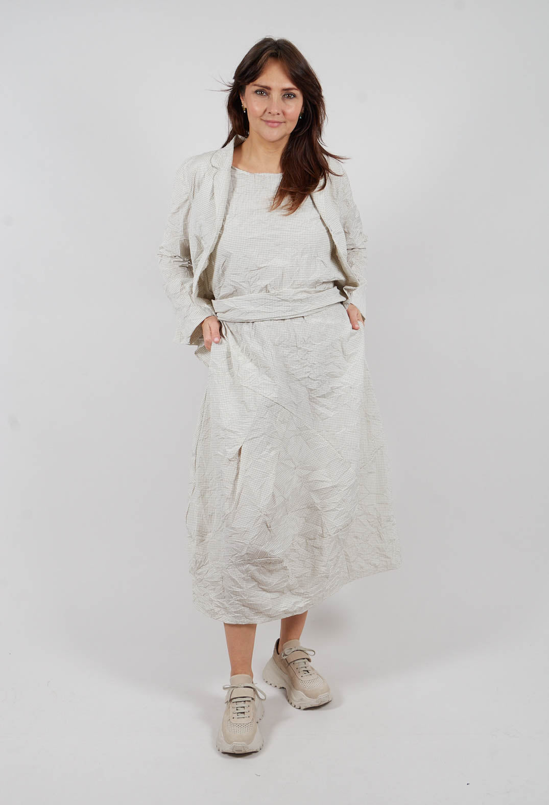 Ultima G Skirt in Calce Check