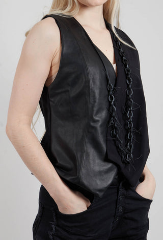 Gabby Waistcoat in Black