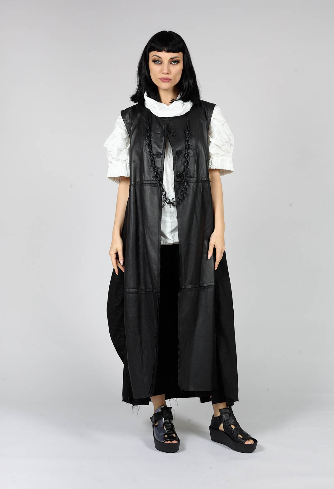 Oleg Top in White Black