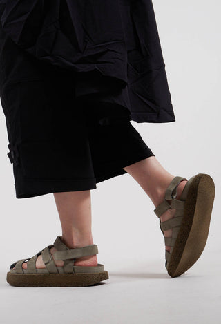Cage Sandals in London Stone