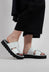 Cut Out Sliders in Gasoline Bianco Ottico