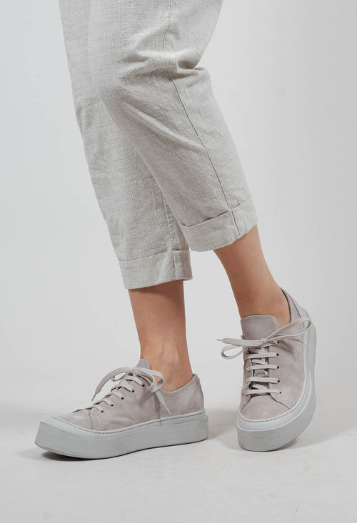 Lace Up Pumps in London Cincilla