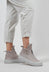 Zip Front Boots in London Cincilla