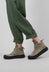Zip Front Boots in London Stone