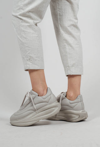 Chunky Sole Trainers in Gasoline Perla Akoya