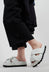 Cleated Sole Sandals in Gasoline Bianco Ottico
