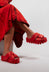 Cleated Sole Sandals in Gasoline Spritz Aperol