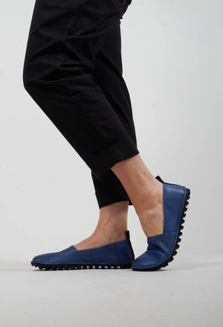 Flat Shoes in Gasoline Blu Indemoniato