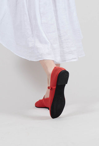 Ballet Flat in Gasoline Spritz Aperol