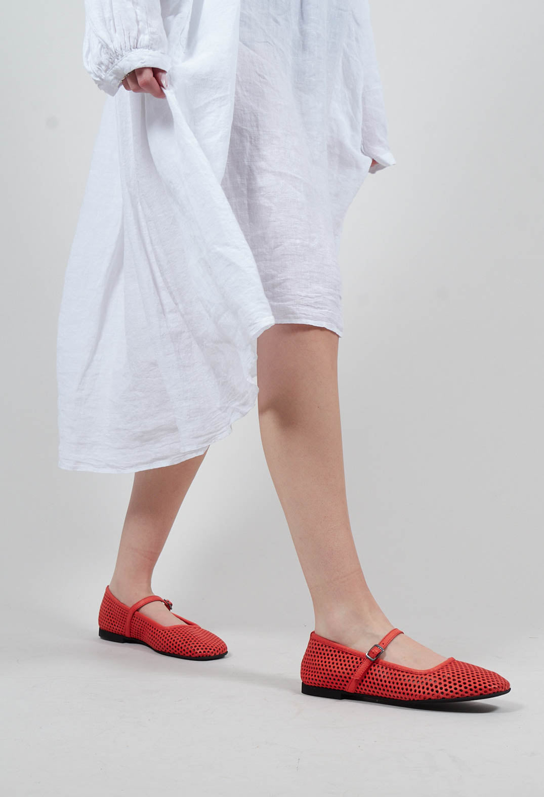 Ballet Flat in Gasoline Spritz Aperol