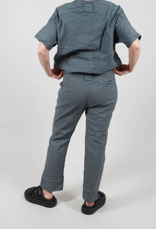 Straight Leg Pants in Asfalto