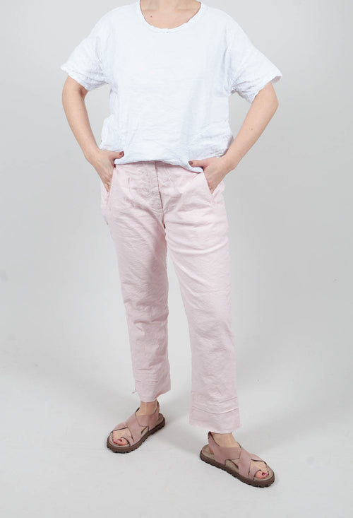 Straight Leg Pants in Rosa
