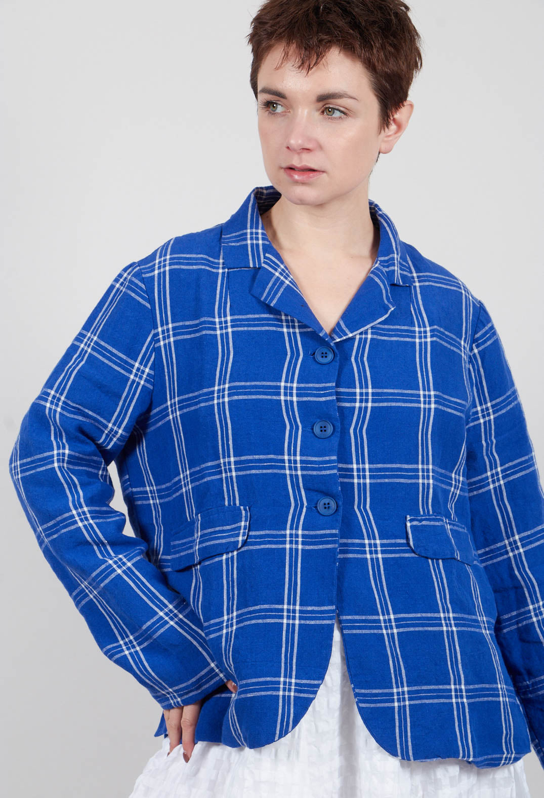 Check Jacket in Var 2