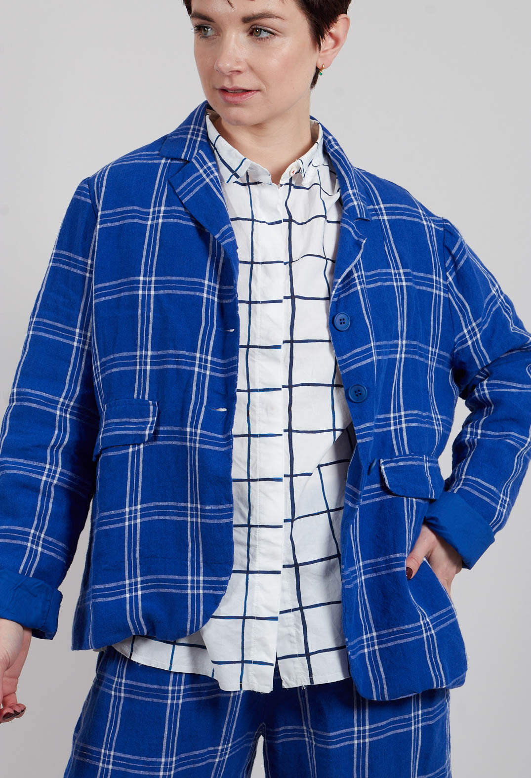 Check Jacket in Var 2