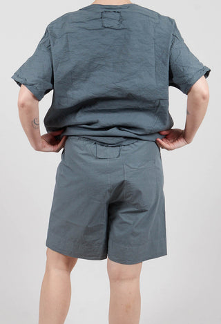 Chino Style Shorts in Asfalto