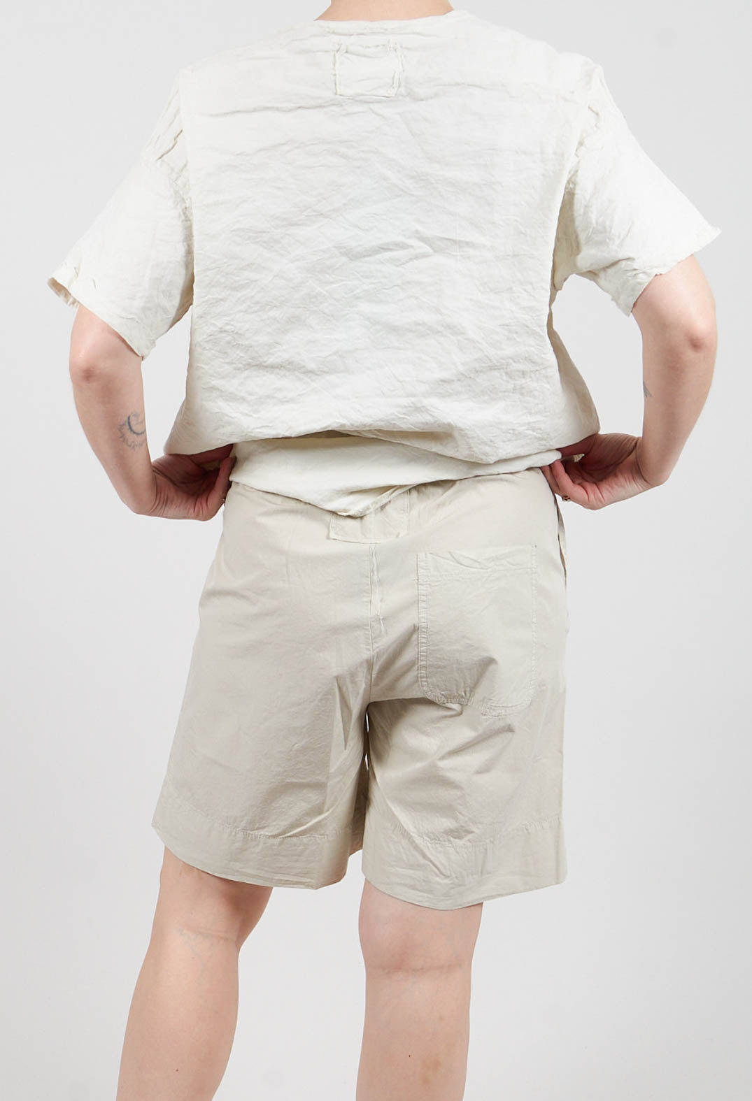 Chino Style Shorts in Sand