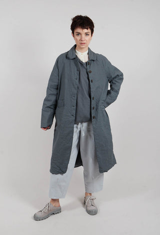 Long Coat in Asfalto