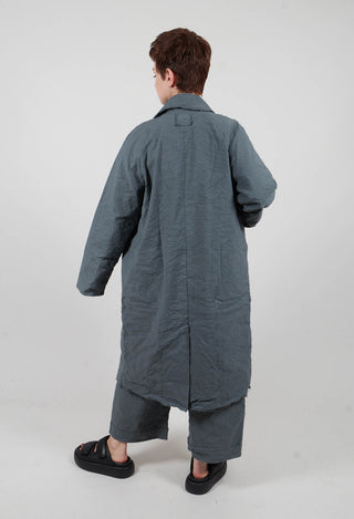 Long Coat in Asfalto