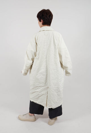 Long Coat in Chalk
