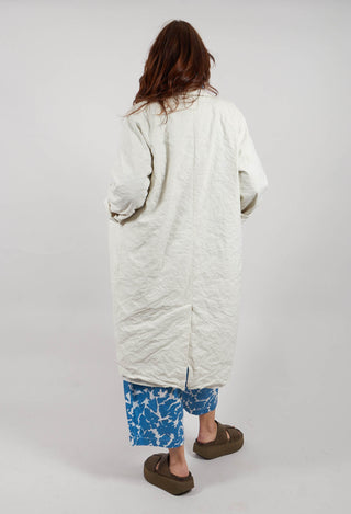 Long Coat in Chalk