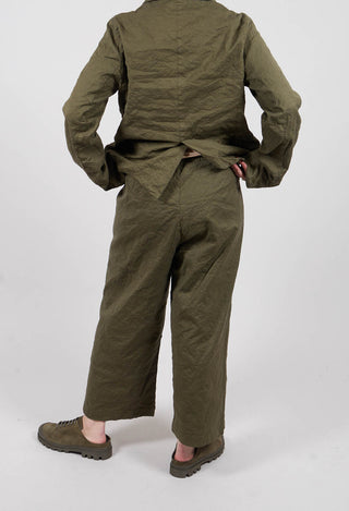 Paulette Trousers in Military
