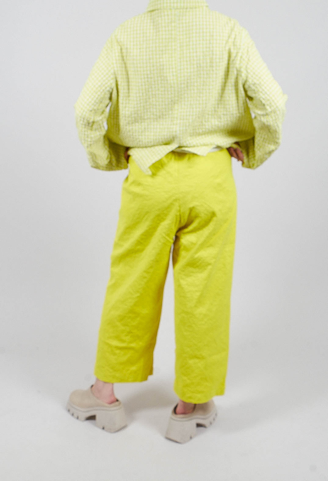 Paulette Trousers in Lime
