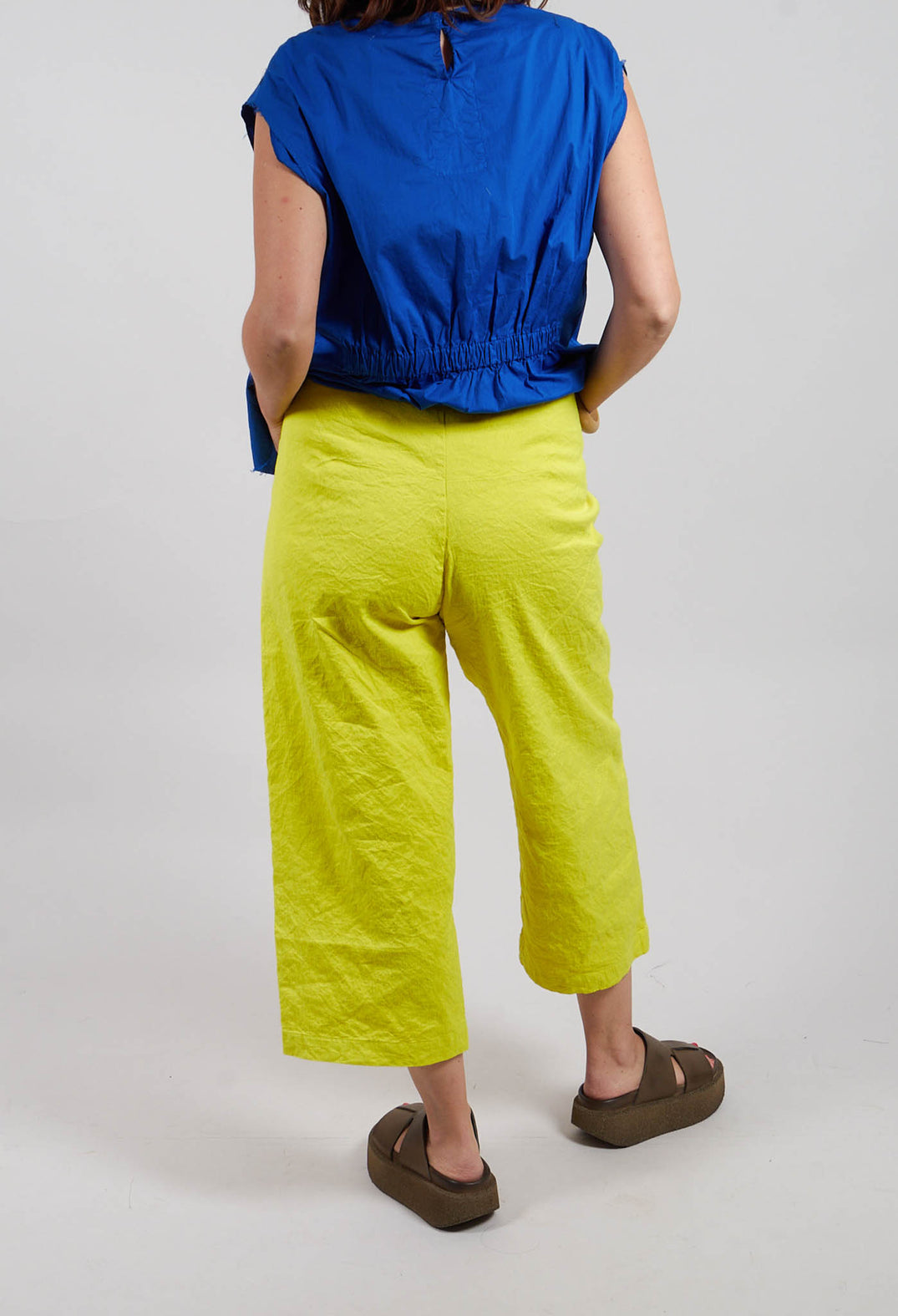 Paulette Trousers in Lime