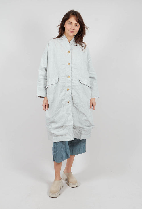 Corinne Coat in Pearl