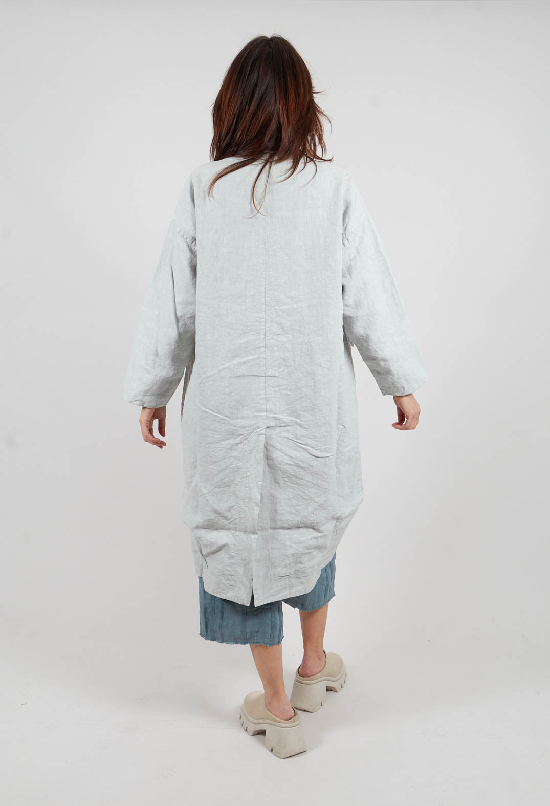 Corinne Coat in Pearl